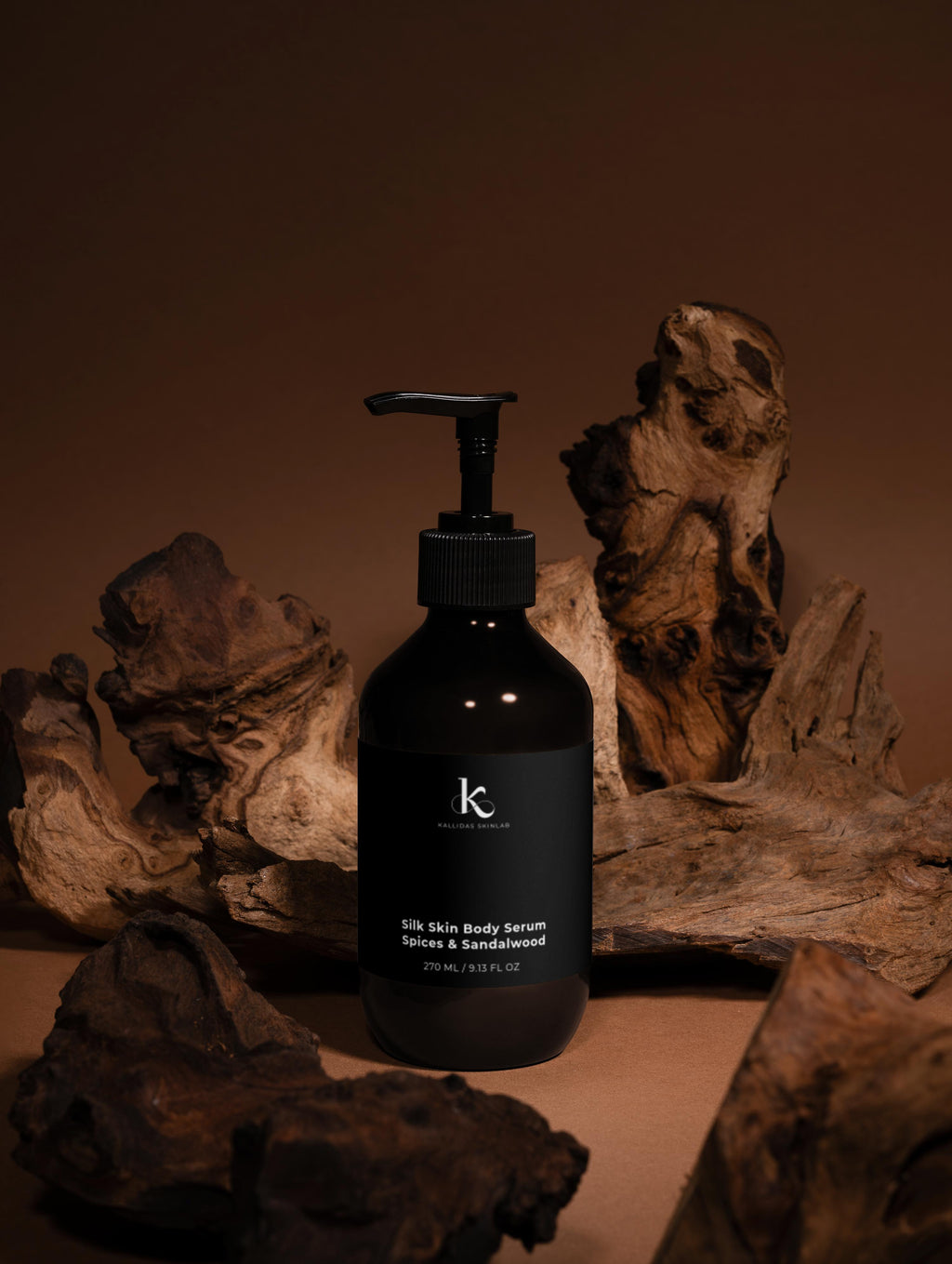 Silk Skin Body Serum, Spices & Sandalwood
